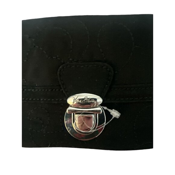 Vera Bradley Vera Tote Beige Ginger Snap Fleece Boucle Shoulder Bag + ID Wallet - Picture 13 of 14